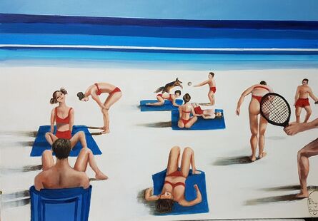 Patrizia Balzamo, ‘A DAY AT THE BEACH’, 2019