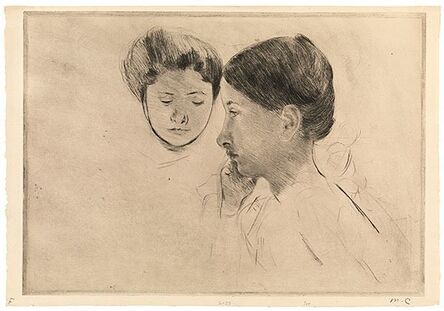 Mary Cassatt, ‘Celeste and Marjorie’, ca. 1898