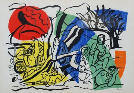 Fernand Léger, ‘La Partie de Campagne 1’, 1960