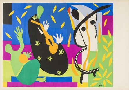 After Henri Matisse, ‘La Tristesse du Roi, from Verve Vol. IX, Nos. 35-36’, 1958