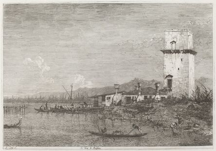 Canaletto, ‘La Torre di Malghera’, ca. 1735/1746