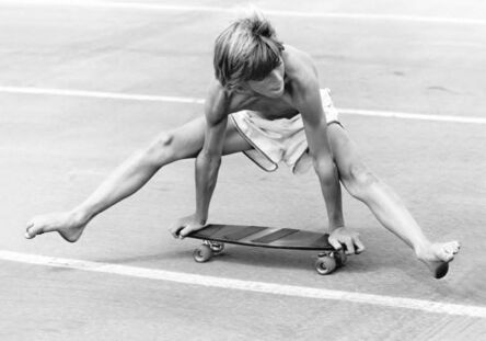 Hugh Holland, ‘The Gymnast, Handstand, Del Mar, San Diego County, CA’, 1975