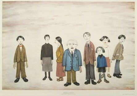 After Laurence Stephen Lowry, ‘His Family’