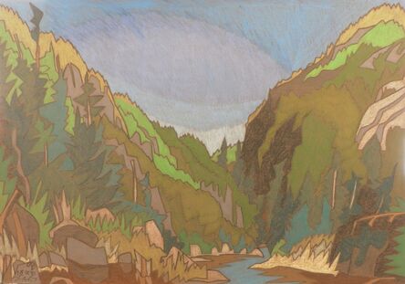 Pieter Vanderbeck, ‘Avalanche Lake from South’