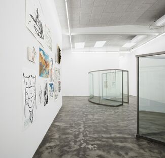 Raymond Pettibon | A Selection by Dan Graham, installation view