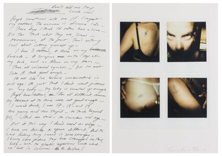 Tracey Emin, ‘Tattoo (diptych)’, 2001
