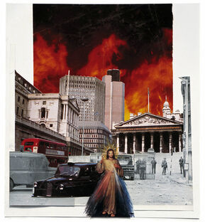 Sean Hillen, ‘Jesus Appears In The City (Trouble in Paradise)’, 1991