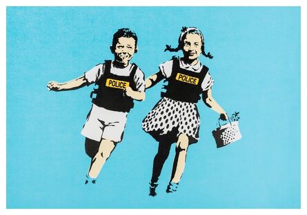 Banksy, ‘Jack and Jill (Police Kids)’, 2005