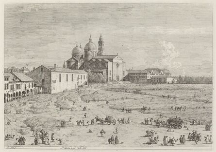 Canaletto, ‘S. Giustina in pra della Vale’, ca. 1735/1746