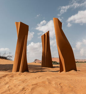 Neda Salmanpour, ‘Sandscapes’, 2023