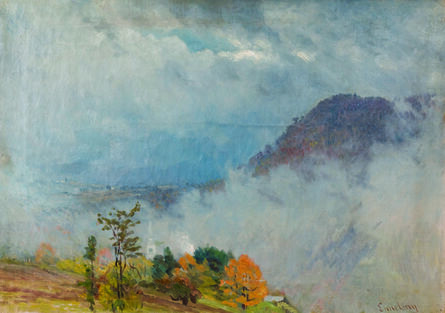 John Joseph Enneking, ‘Morning Mist, Jefferson, New Hampshire’, ca. 1885