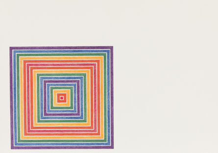 Frank Stella, ‘Honduras Lottery Co., from Multicolored Squares, State II’, 1973