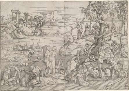 Jan van Scorel, ‘The Deluge’, ca. 1530