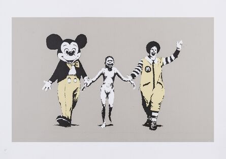 Banksy, ‘Napalm (inscribed with a heart)’, 2004