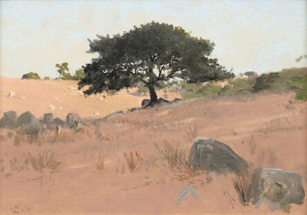 Lockwood de Forest, ‘Landscape with Tree, Santa Barbara’, 1911