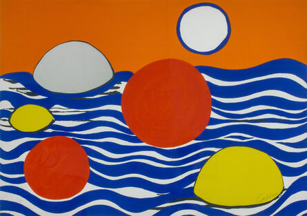 Alexander Calder, ‘Orange Ciel’, 1974
