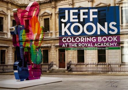 Jeff Koons, ‘Coloring Book at the Royal Academy of Arts, 2011 (Hand Signed)’, 2018