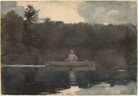 Winslow Homer, ‘The Lone Fisherman’, 1889
