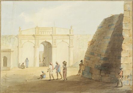 Lt. James Hunter, ‘	 Delhi Gate of Bangalore’