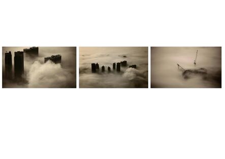 Clare Langan, ‘The Floating World–Dubai Triptych’, 2013