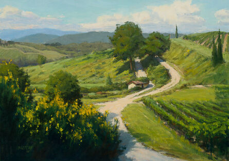 Carl Bretzke, ‘Tuscany Hillside’, 2021