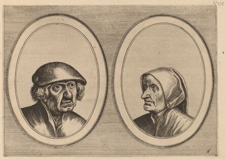 Johannes and Lucas van Doetechum after Pieter Bruegel the Elder, ‘"Dirck Domp" and "Zeedighe Kniertje"’, ca. 1564/1565