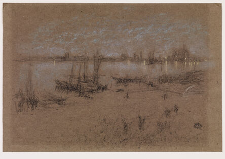 James Abbott McNeill Whistler, ‘Nocturne: Venice’, 1880
