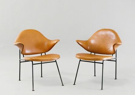 Michael Thonet, ‘Pair of armchairs’, ca. 1955