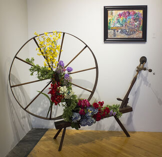 4th Annual Art of Flowers, installation view