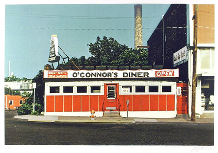 John Baeder, ‘O'Connor's Diner’, ca. 1980