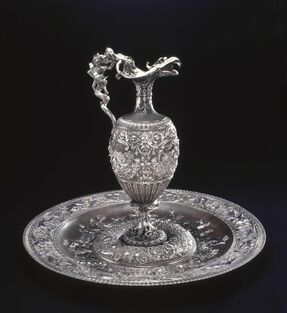 Antonio Cortelazzo, ‘Ewer and Basin’, about 1870