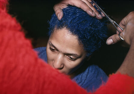 Jim Jocoy, ‘Rico giving Jonnie a haircut’, 1977