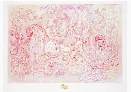 James Jean, ‘HUNTING PARTY II ( Vermillion) ’, 2020
