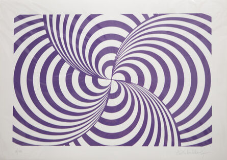 Victor Debach, ‘Purple Composition’, 1970