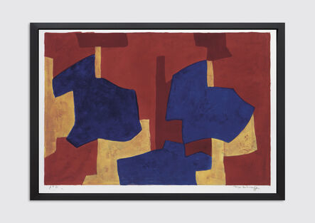 Serge Poliakoff, ‘Composition jaune, bleue et rouge’, 1969