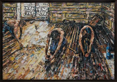 Vik Muniz, ‘Floor Scrapers, after Gustave Caillebotte from Pictures of Magazines 2’, 2011