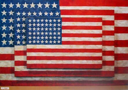Jasper Johns, ‘Three Flags’, 2004