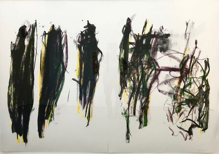 Joan Mitchell, ‘Trees II (diptych)’, 1992
