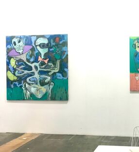 First Floor Gallery Harare at African Galleries Now 2022, installation view