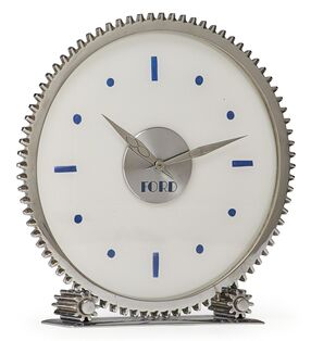 Jean Perzel, ‘Rare table clock with Ford Motor Company insignia’, 1930s