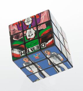 Gilbert & George, ‘Hope Fear Death Life Rubik's Cube’, 2007