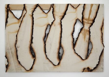 Ariel Schlesinger, ‘Untitled (Burnt Canvas)’, 2015