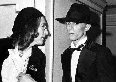 Ron Galella, ‘John Lennon and David Bowie at the Grammy Awards, New York’, 1975