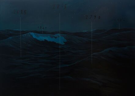 Oliver Jeffers, ‘Nighttime Seascape’, 2016