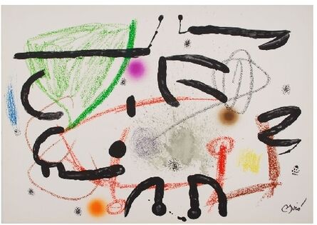 Joan Miró, ‘Maravillas con variaciones acrosticas 15’, 1975