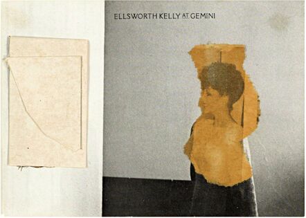 Ellsworth Kelly, ‘Ellsworth Kelly at Gemini/Joan Collins Visits Gemini! (Hand signed by Ellsworth Kelly and Joan Collins)’, 1985