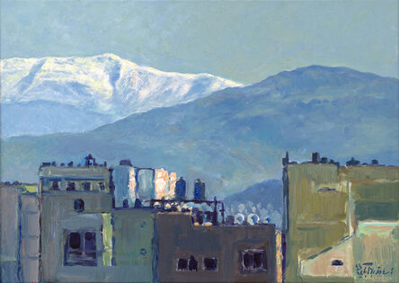 Oussama Baalbaki, ‘View of Mount Sannine’, 2023