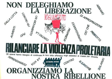 Nanni Balestrini, ‘La Violenza Proletaria’, 1975-2017