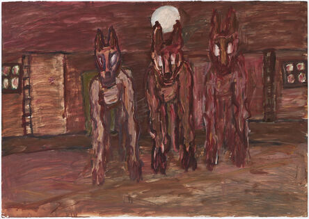 David Koloane, ‘Street Dogs 10’, 2005