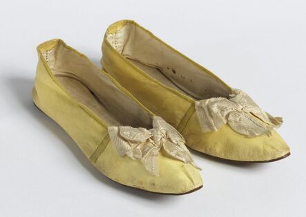 ‘Pair of slippers’, 1830